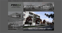 Desktop Screenshot of proba.cz